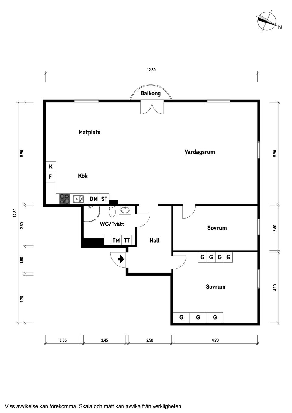 Bostadsrätt, Edsgatan 27, Centrum, Vänersborg