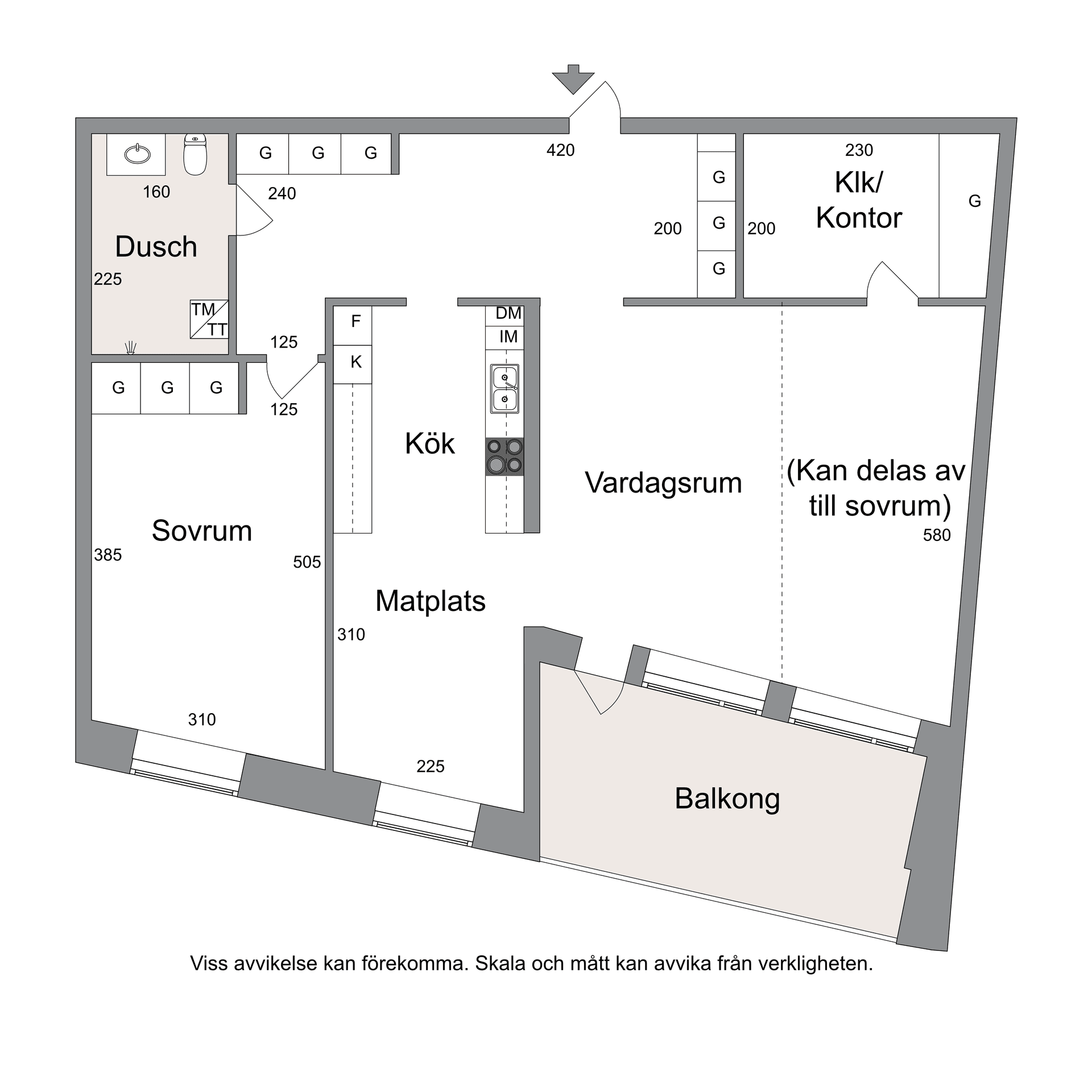Bostadsrätt, Skomakaregatan 4, Centralt, Norrköping