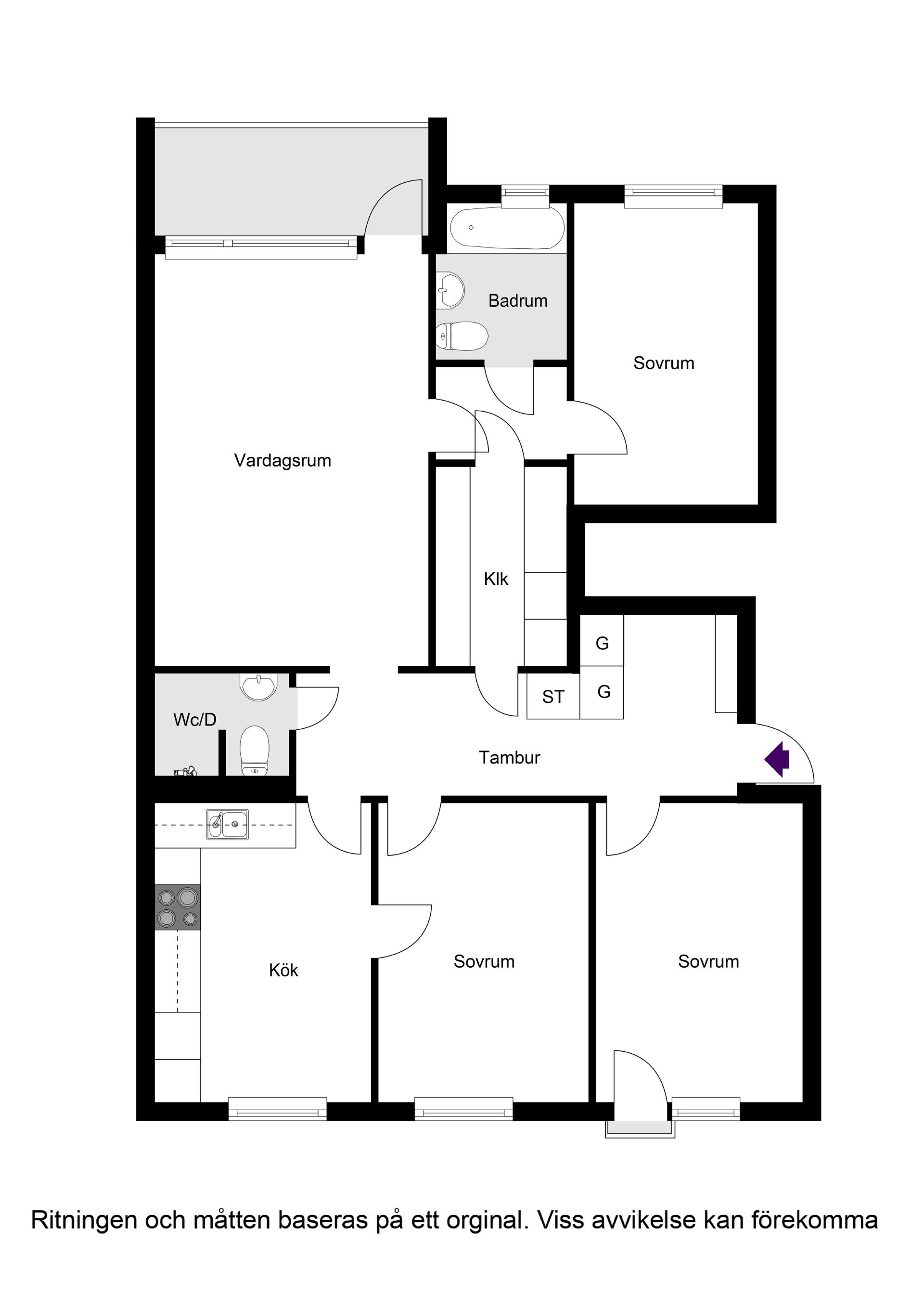 Bostadsrätt, Södervägen 70, Viggbyholm, Täby