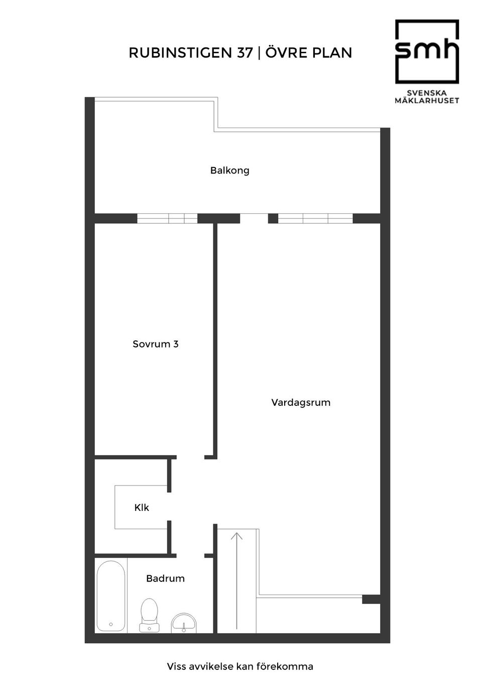 Bostadsrätt, Rubinstigen 37, Kungsängen/Tibblehöjden, Upplands-Bro