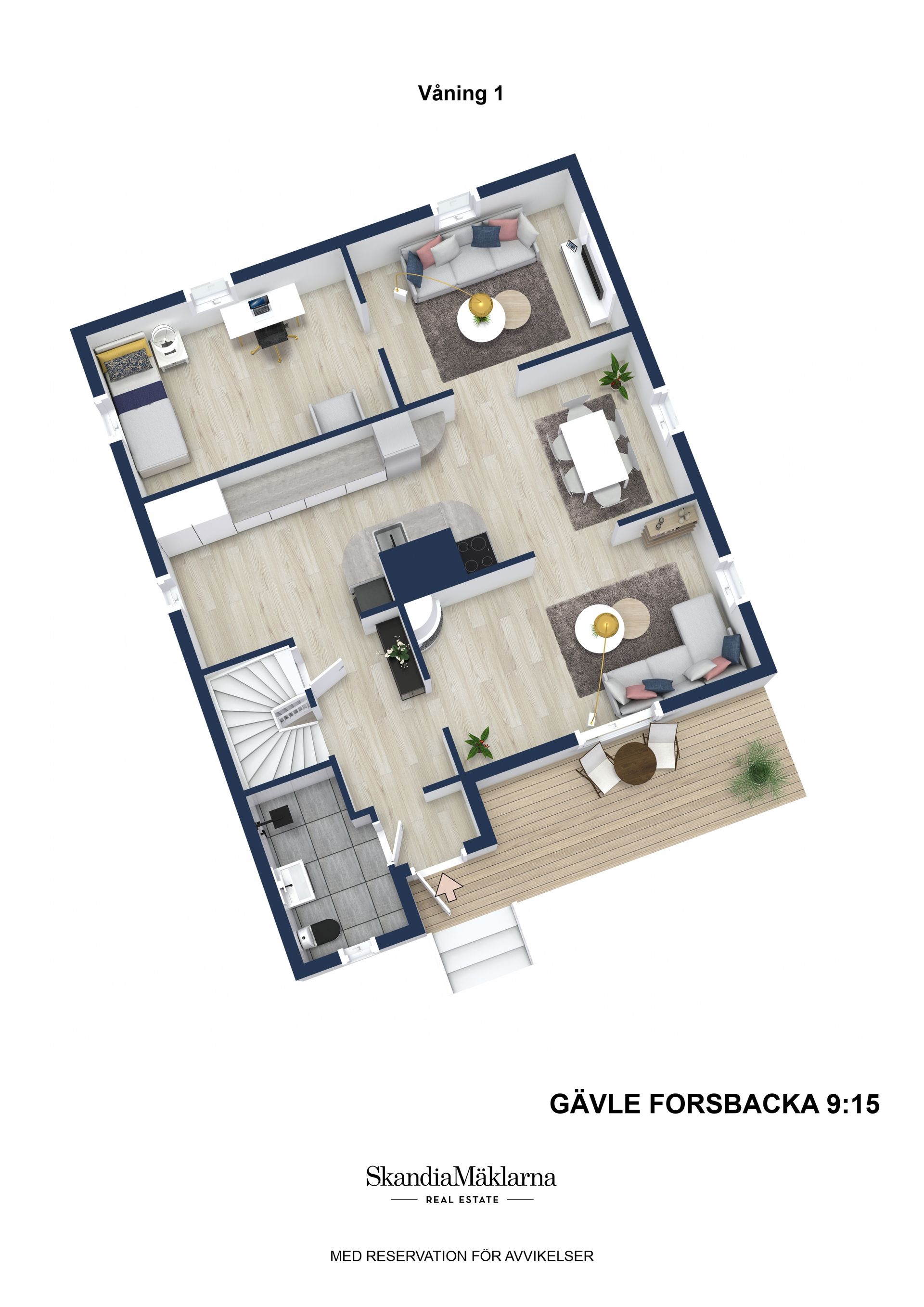 Villa, Sandviksvägen 10, Gävle