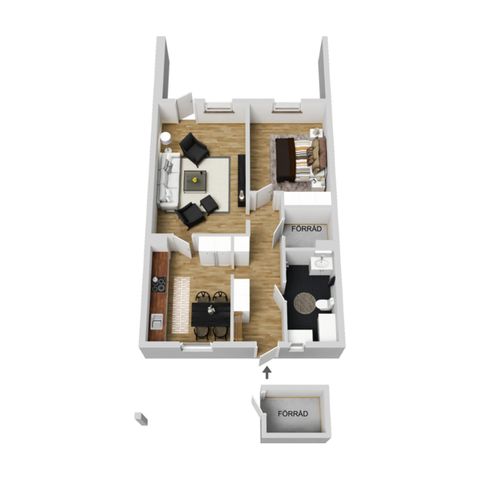 Bostadsrätt, Storgatan 22D, Lagan, Ljungby