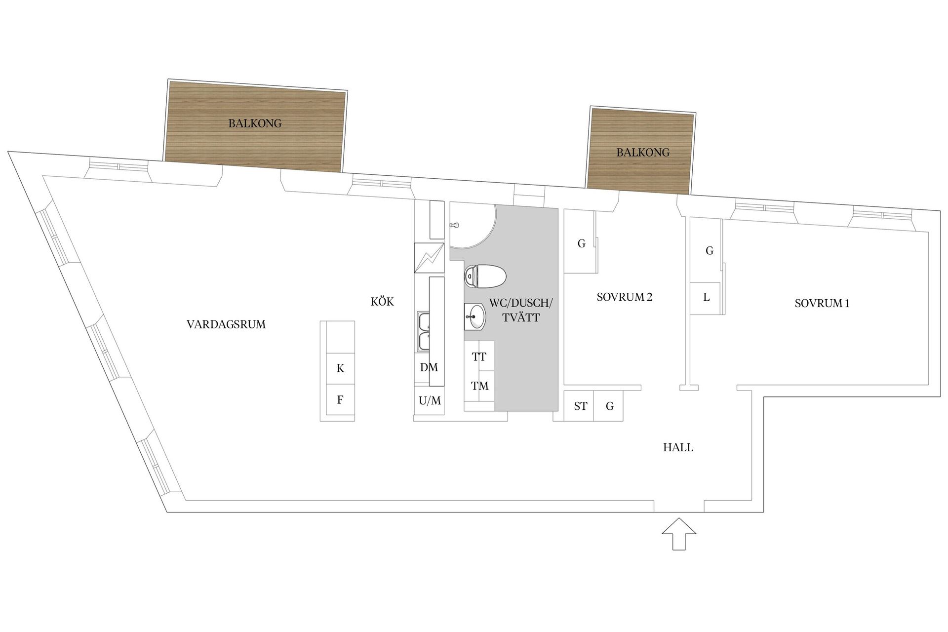 Bostadsrätt, Götaverksgatan 24, Lindholmen, Göteborg