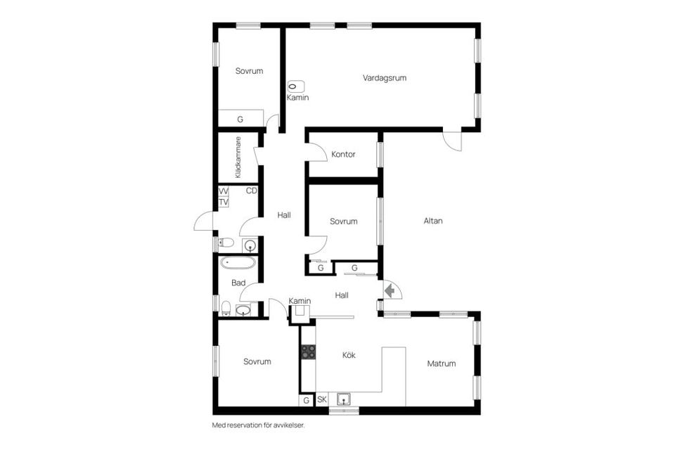 Villa, Molnbyvägen 15, Vallentuna