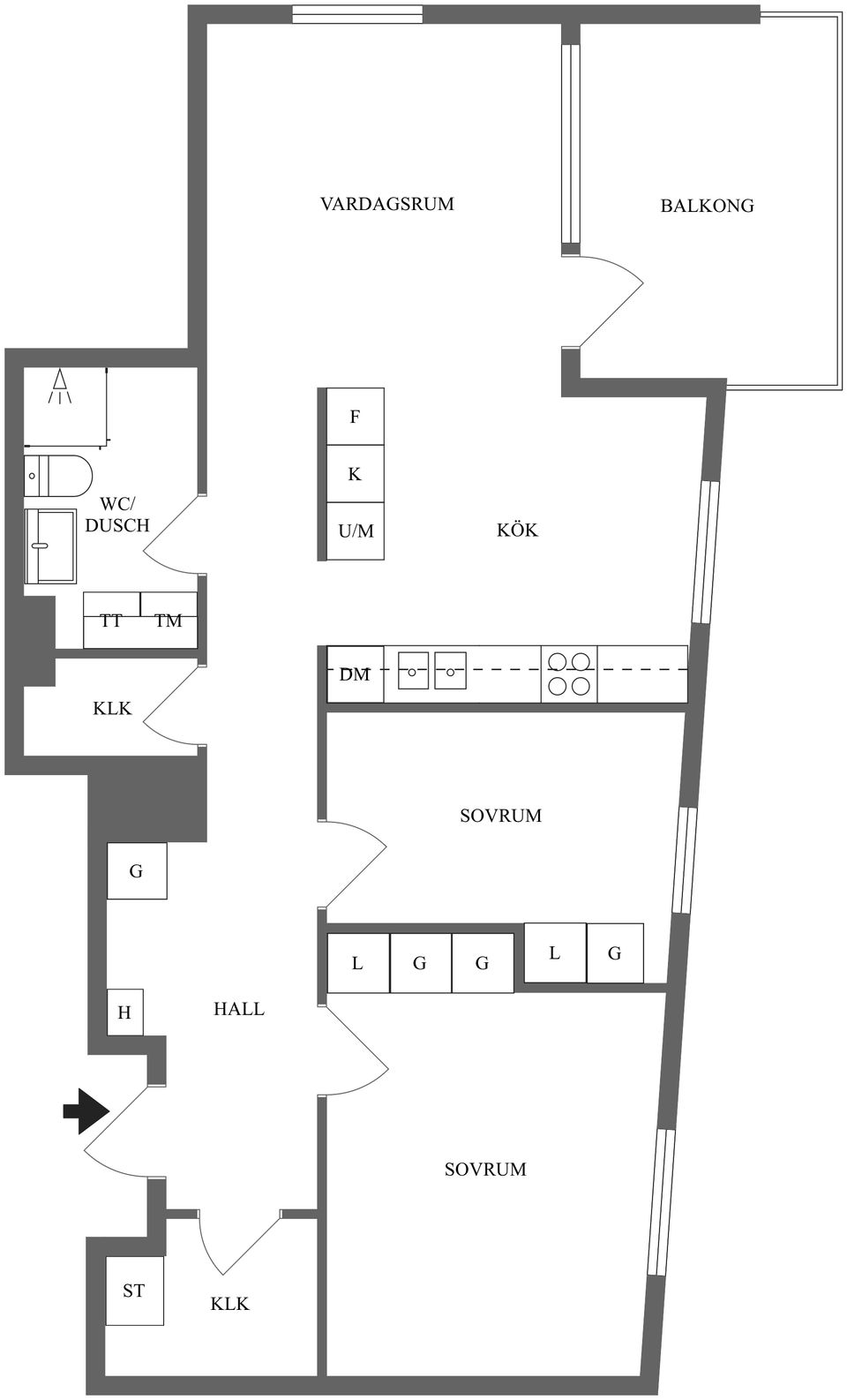 Bostadsrätt, Nya torget 6, Centralt, Norrköping