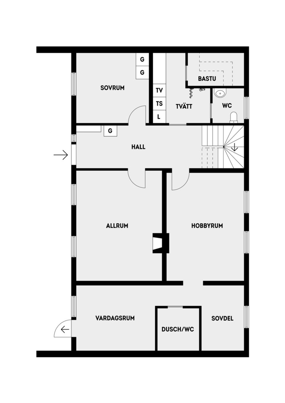 Villa, Gästrikevägen 19, Ormsta, Vallentuna