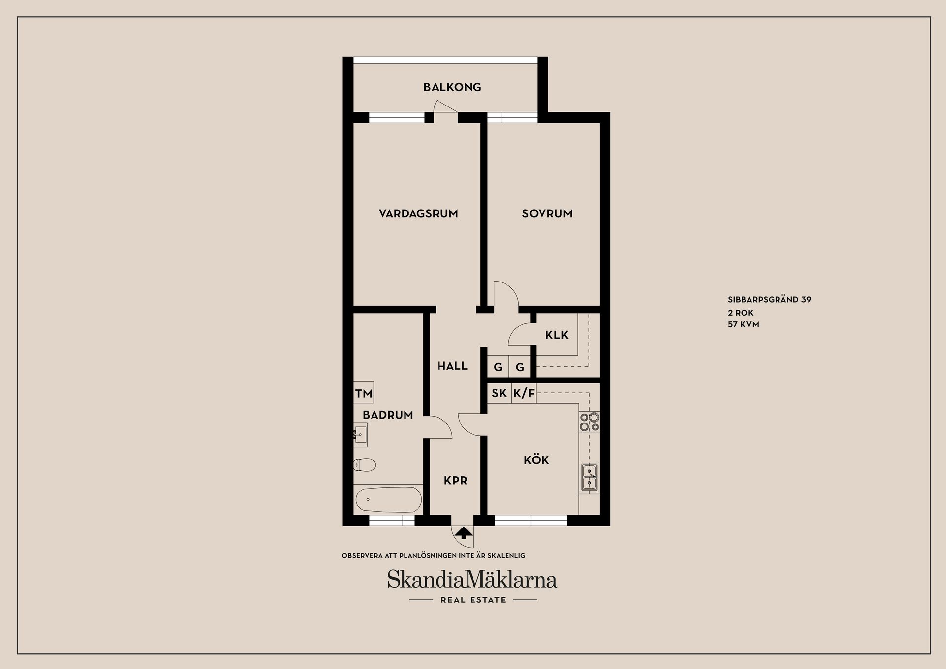 Bostadsrätt, Sibbarpsgränd 39, Östberga, Stockholm