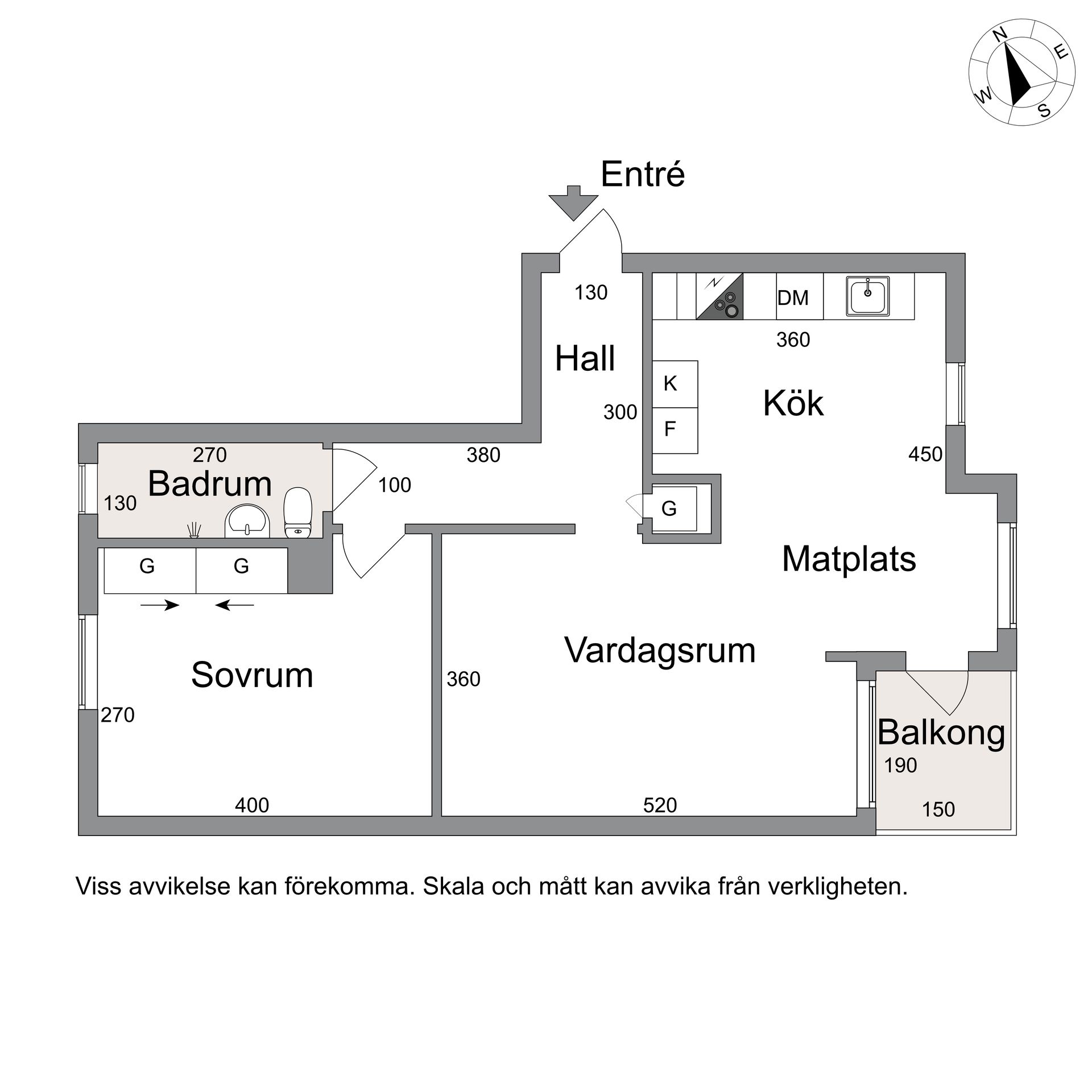 Bostadsrätt, Smedstugugatan 17C, Haga, Norrköping