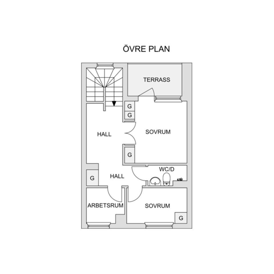 Bostadsrätt, Radhus, Videvägen 72, Tyresö strand, Tyresö