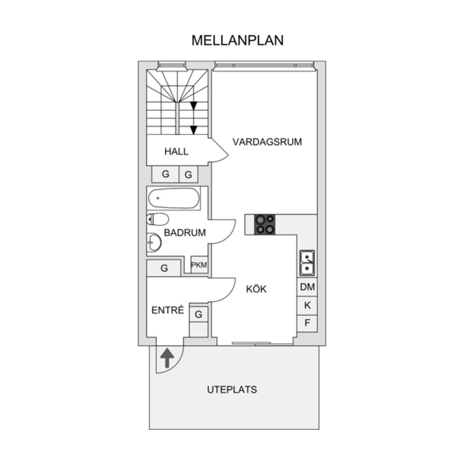 Bostadsrätt, Radhus, Videvägen 72, Tyresö strand, Tyresö