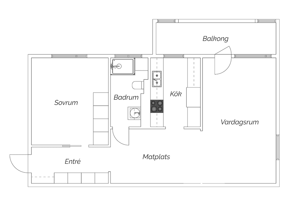 Bostadsrätt, Nackstavägen 38A, Nacksta, Sundsvall