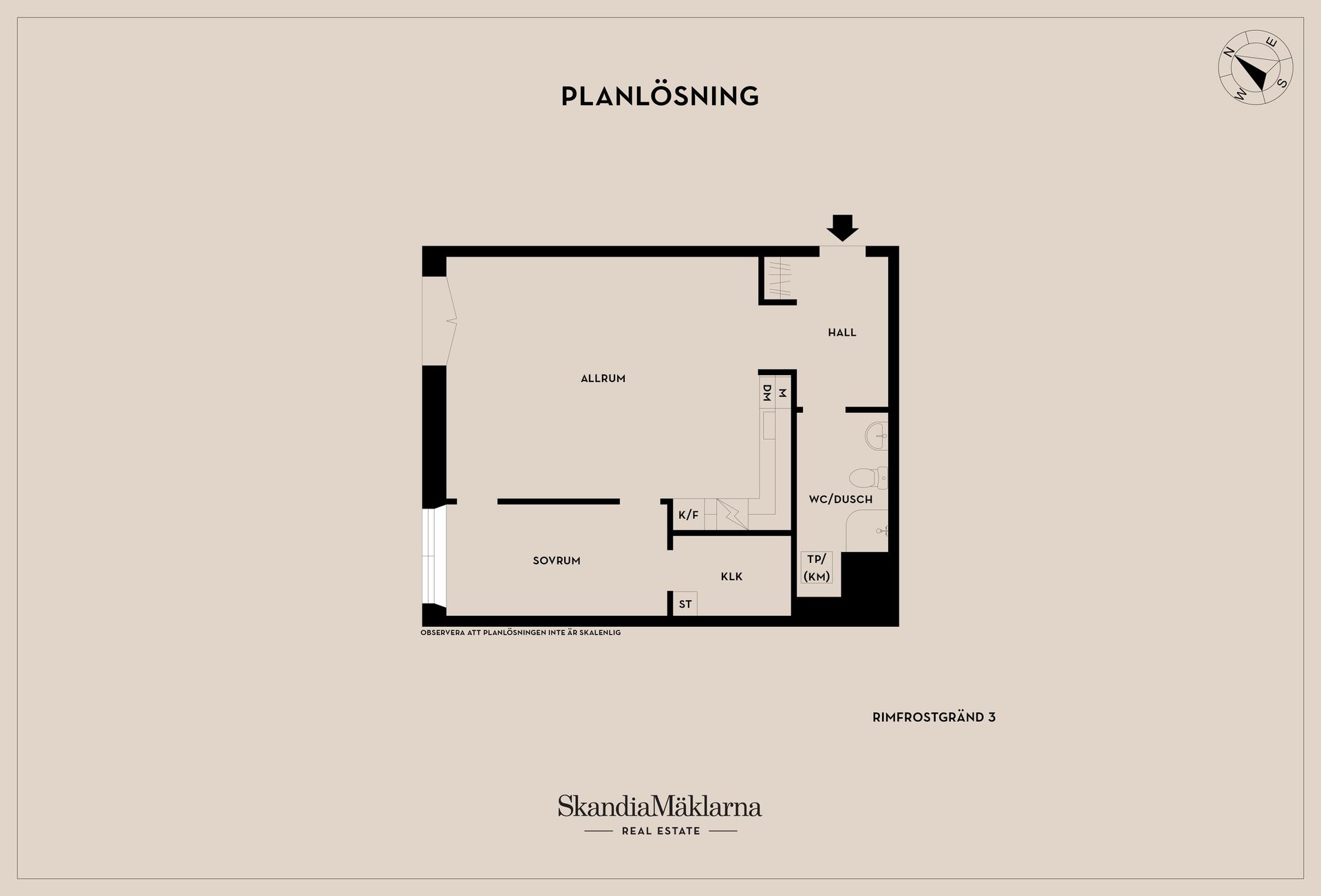 Bostadsrätt, Rimfrostgränd 3, Centrala Tyresö, Tyresö