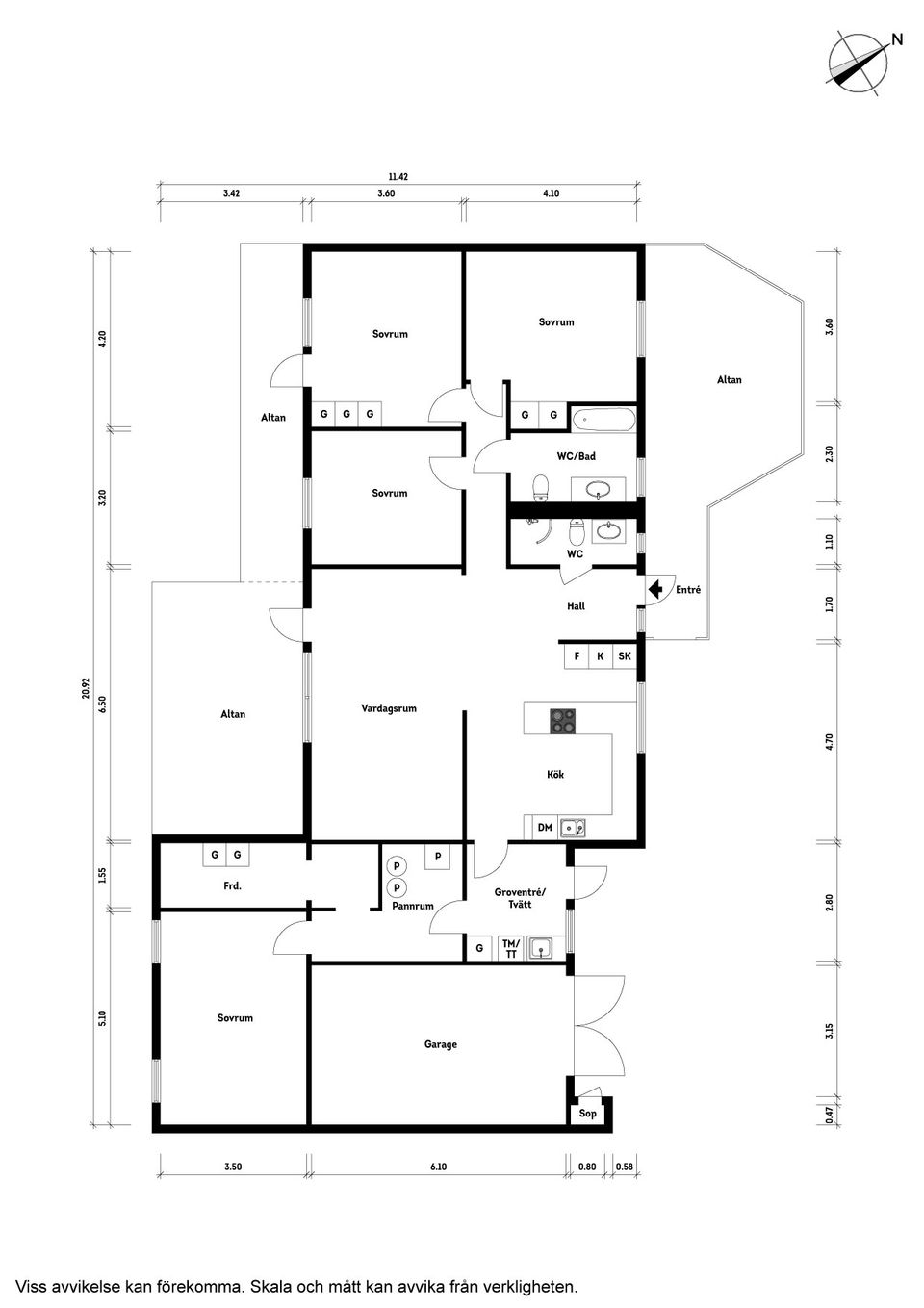 Villa, Ramneredshagar 117, Vänersborg