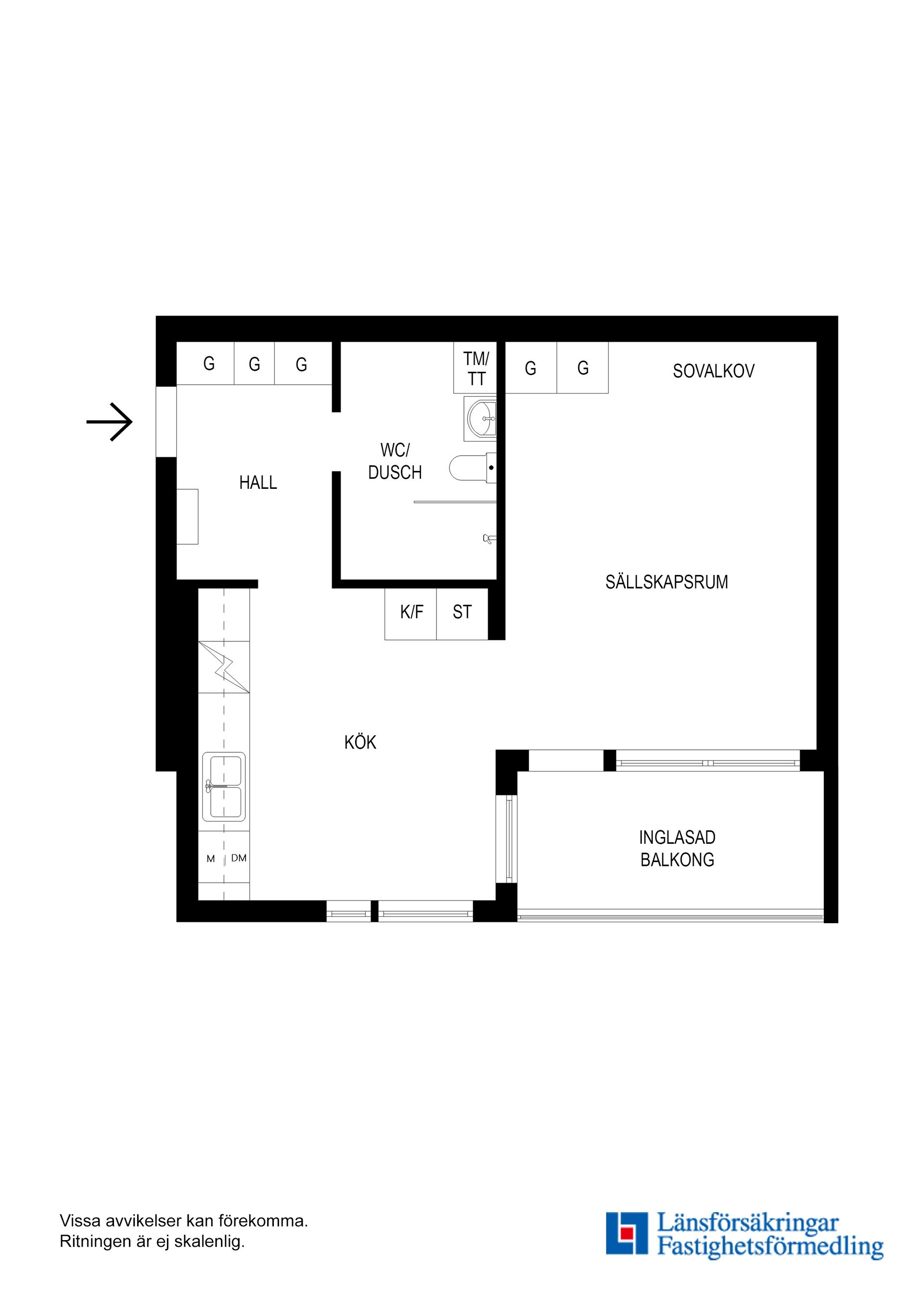 Bostadsrätt, Margreteborgsvägen 8, Silverdal, Sollentuna