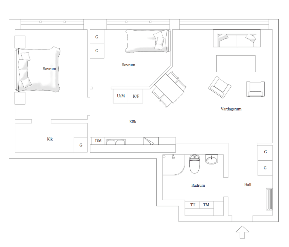 Bostadsrätt, Dockplatsen 5, Dockan, Malmö