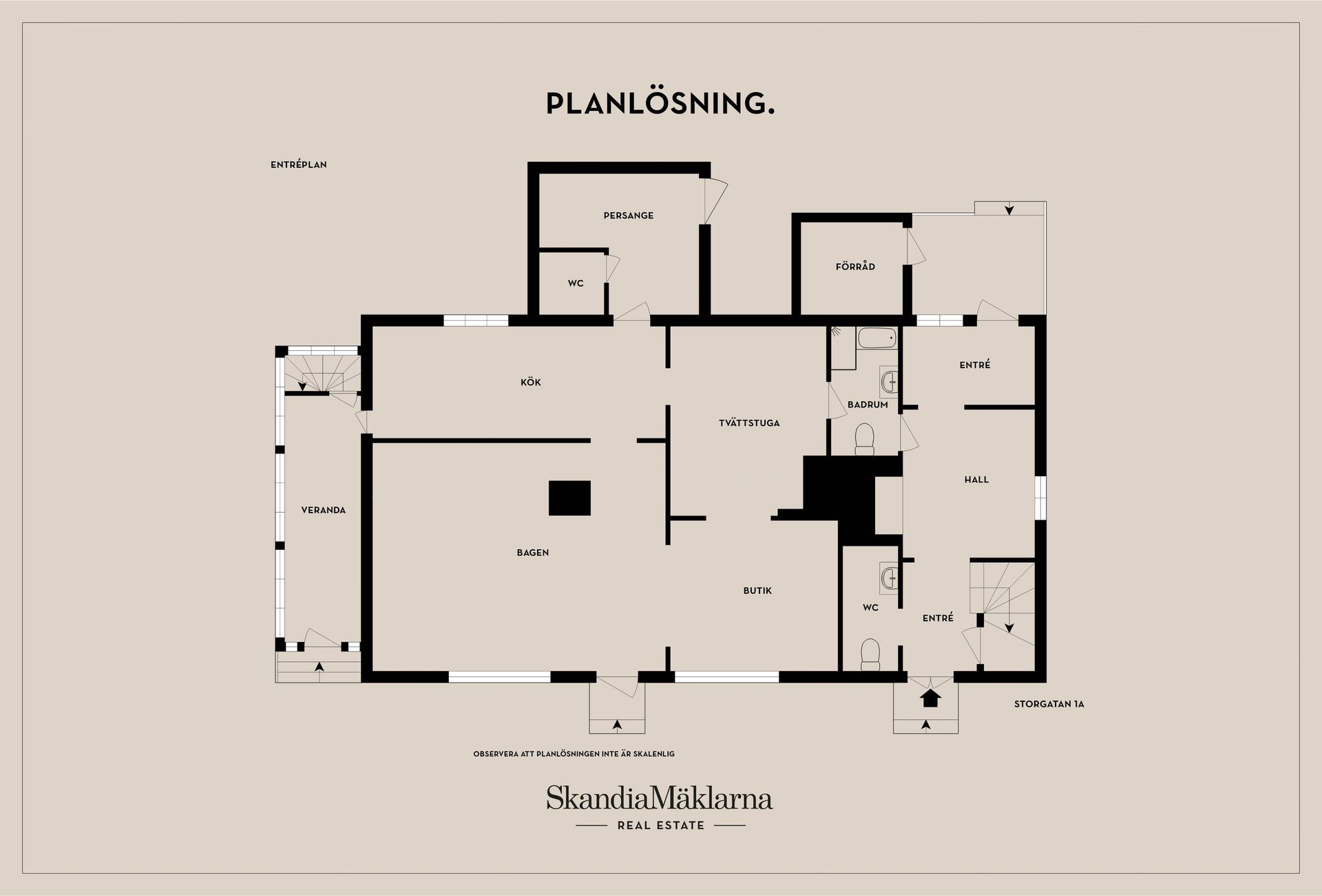 Villa, Storgatan 1A, Forserum, Nässjö