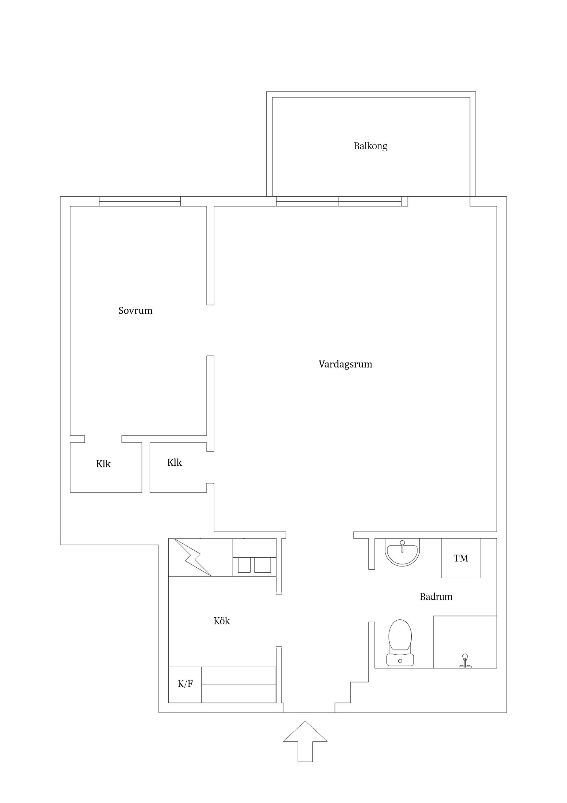 Bostadsrätt, Gluntens gränd 4B, Främre Luthagen, Uppsala