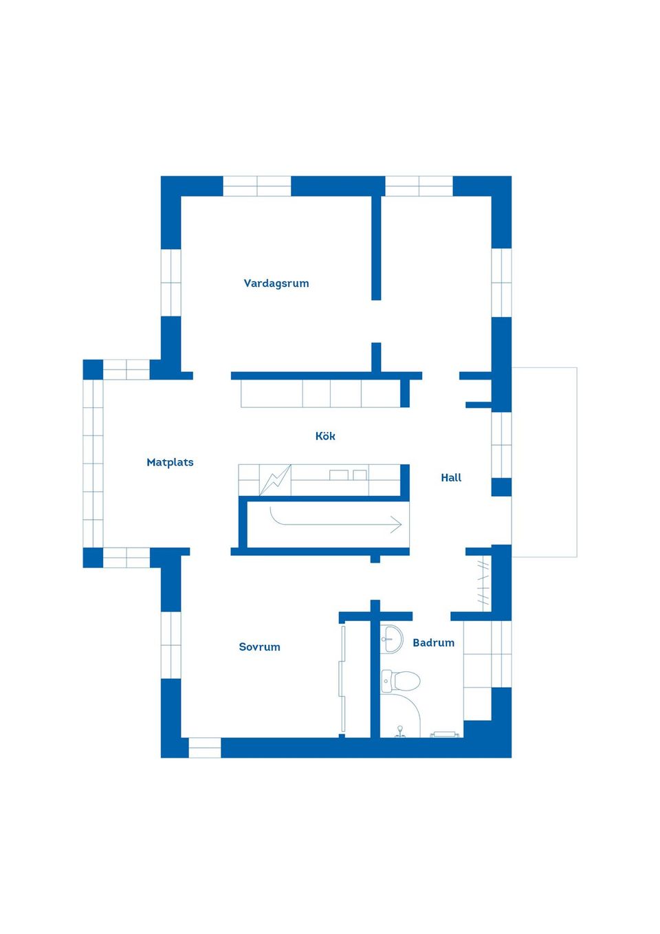 Bostadsrätt, Villa, Sanetta parkväg 28, Mariefreds strand, Strängnäs