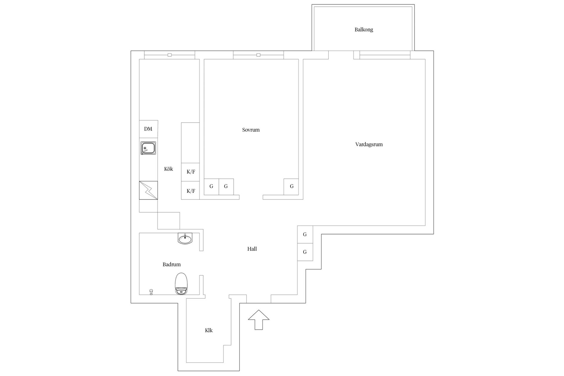 Bostadsrätt, Kabelgatan 10, Majorna, Göteborg