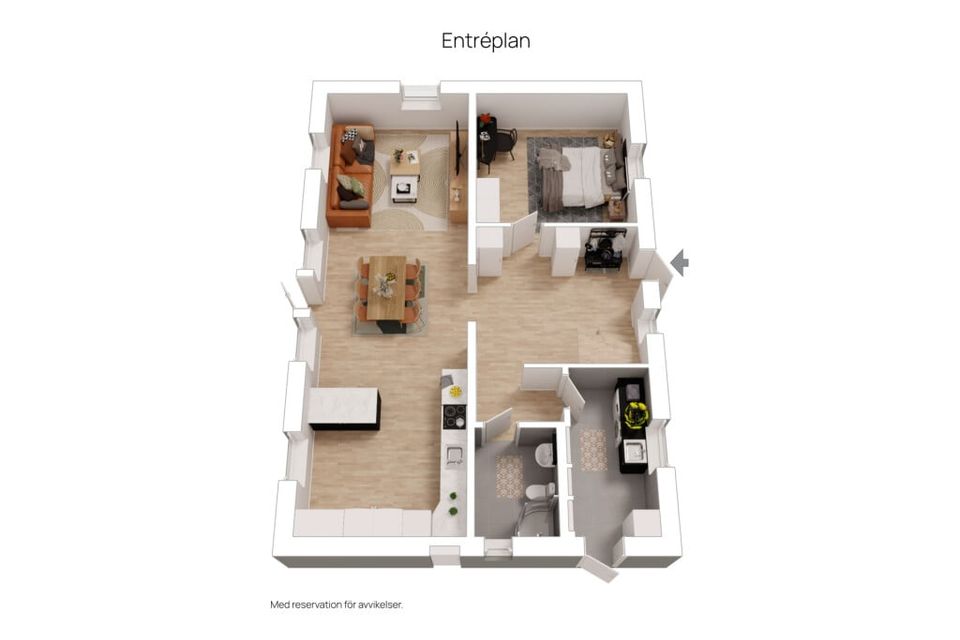 Villa, Granbacksvägen 3, Skolsta, Enköping