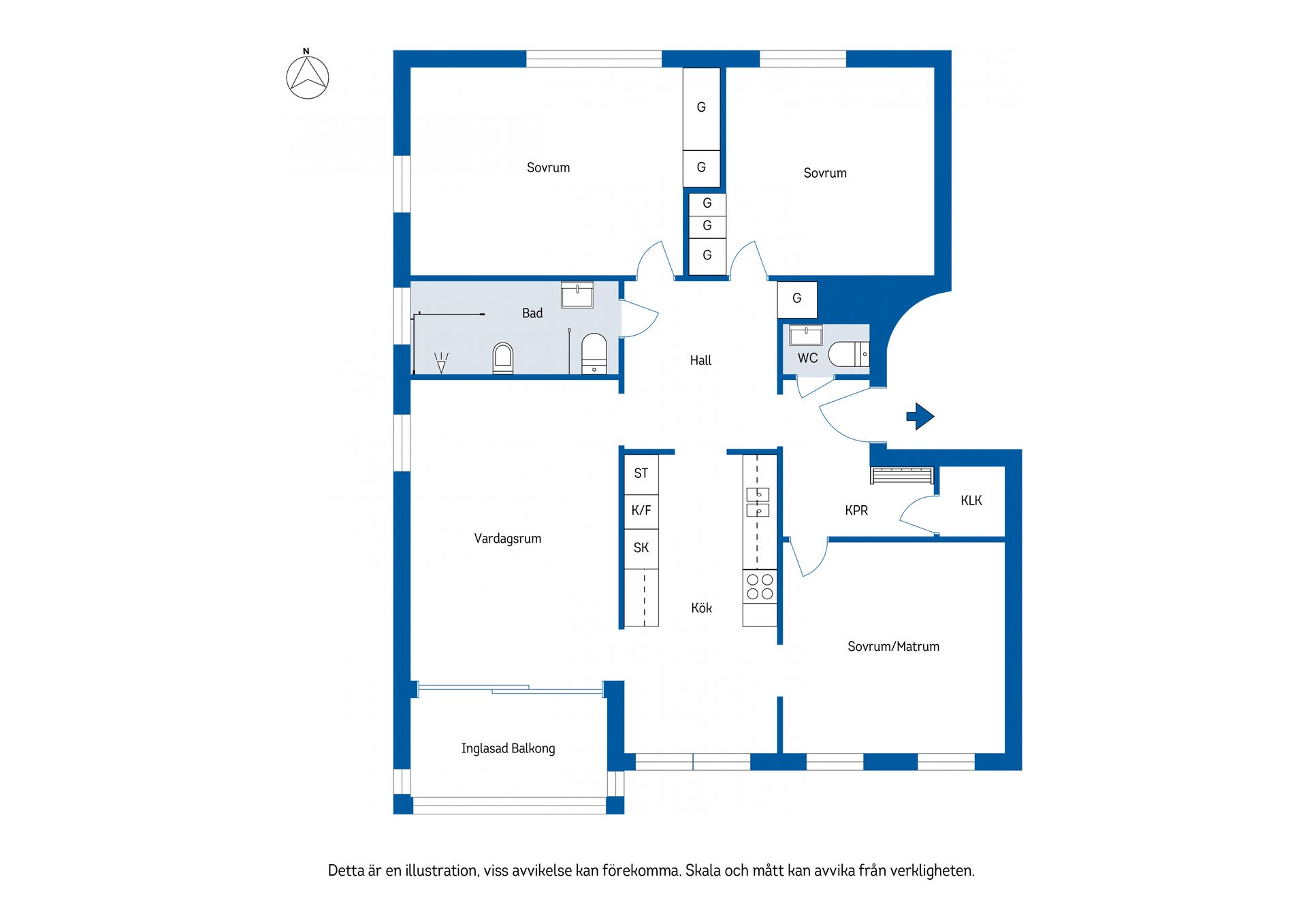 Bostadsrätt, Affärsgatan 12B, Kvissleby, Sundsvall