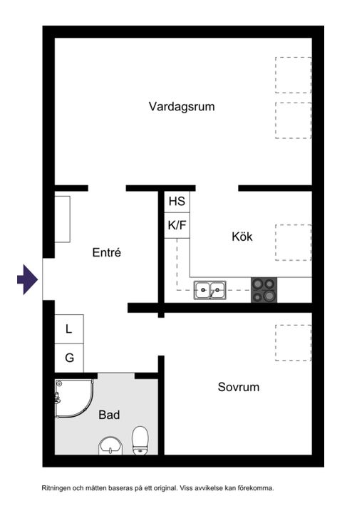 Bostadsrätt, Kullagatan 58, Centrum Helsingborg, Helsingborg