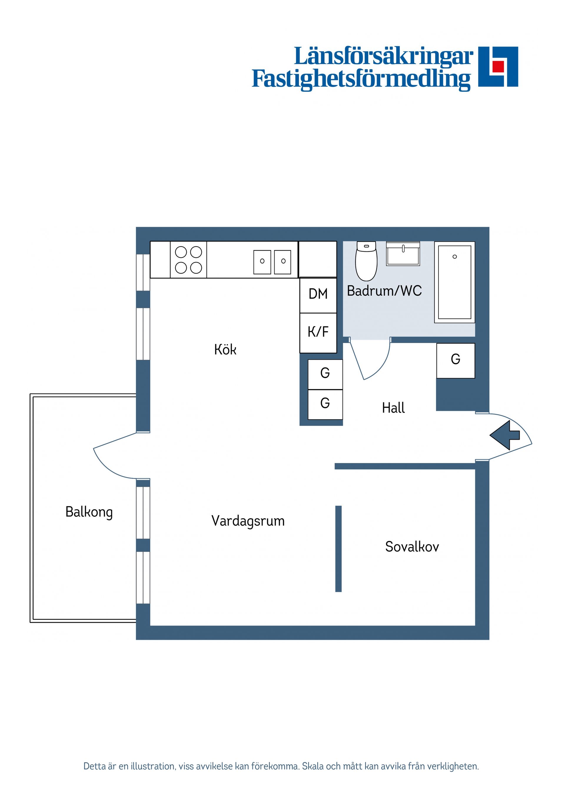 Bostadsrätt, Skarpövägen 11, 1 tr, Orminge, Nacka