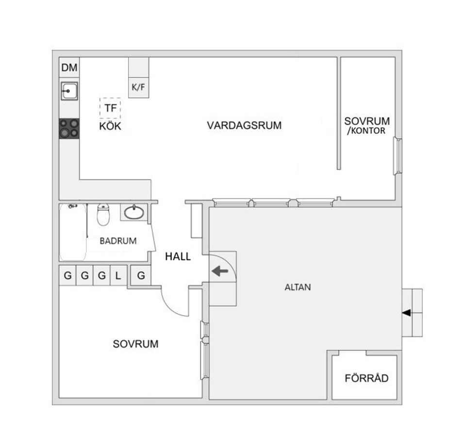Bostadsrätt, Radhus, Safirgången 17, Öringe, Tyresö