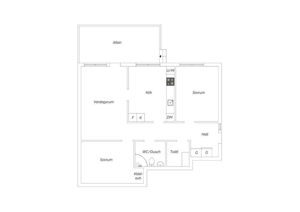 Bostadsrätt, Ulvedalsgatan 27, Ulvegärde, Kungälv