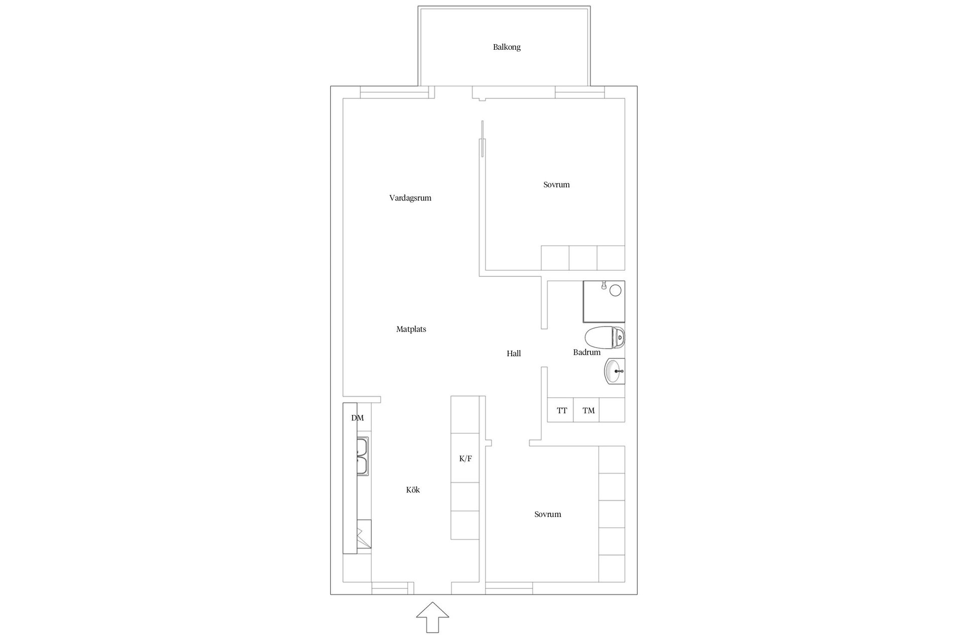 Bostadsrätt, Baltzars gränd 3, Oceanhamnen, Helsingborg