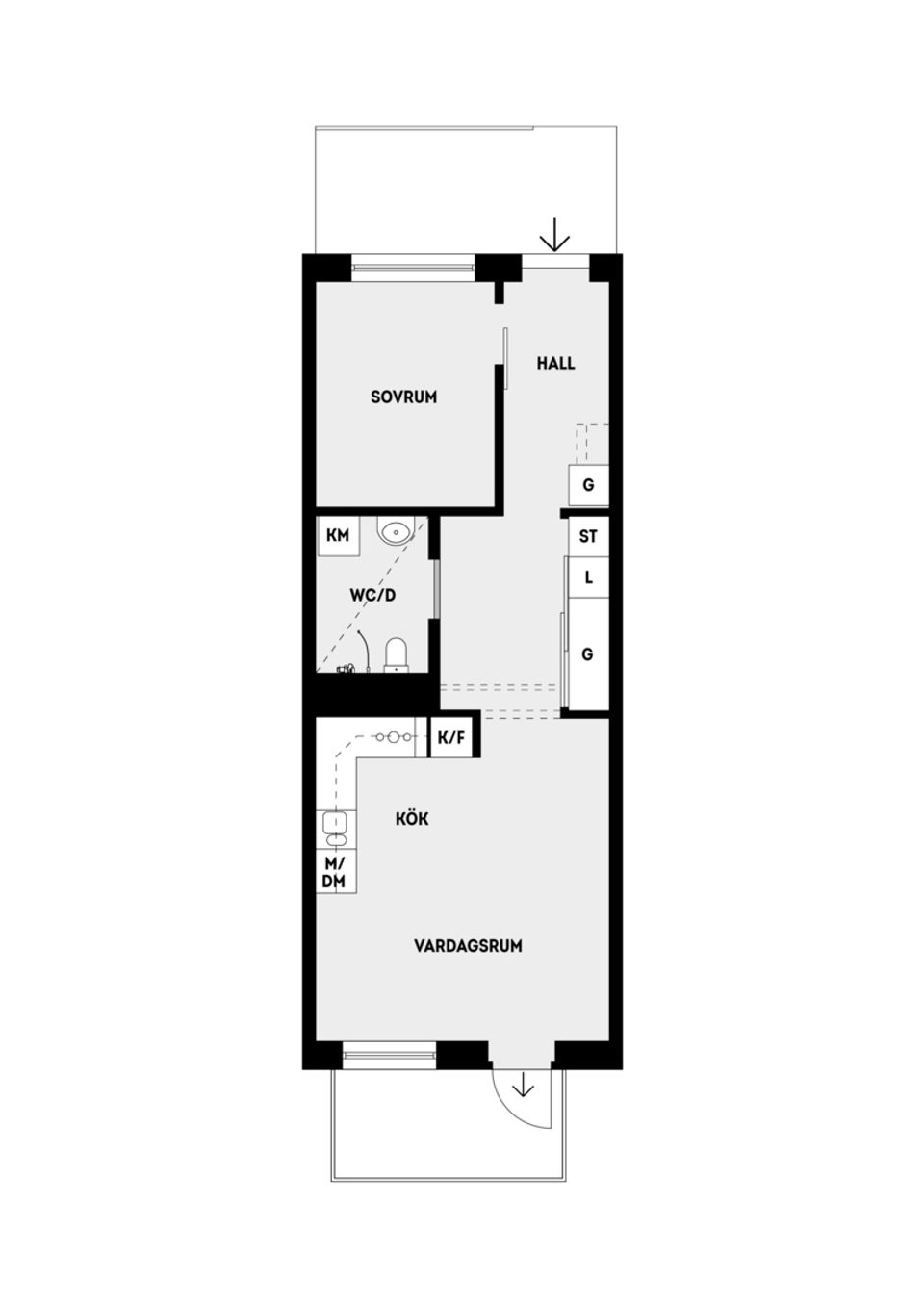Bostadsrätt, Stationsvägen 52, Roslags Näsby, Täby