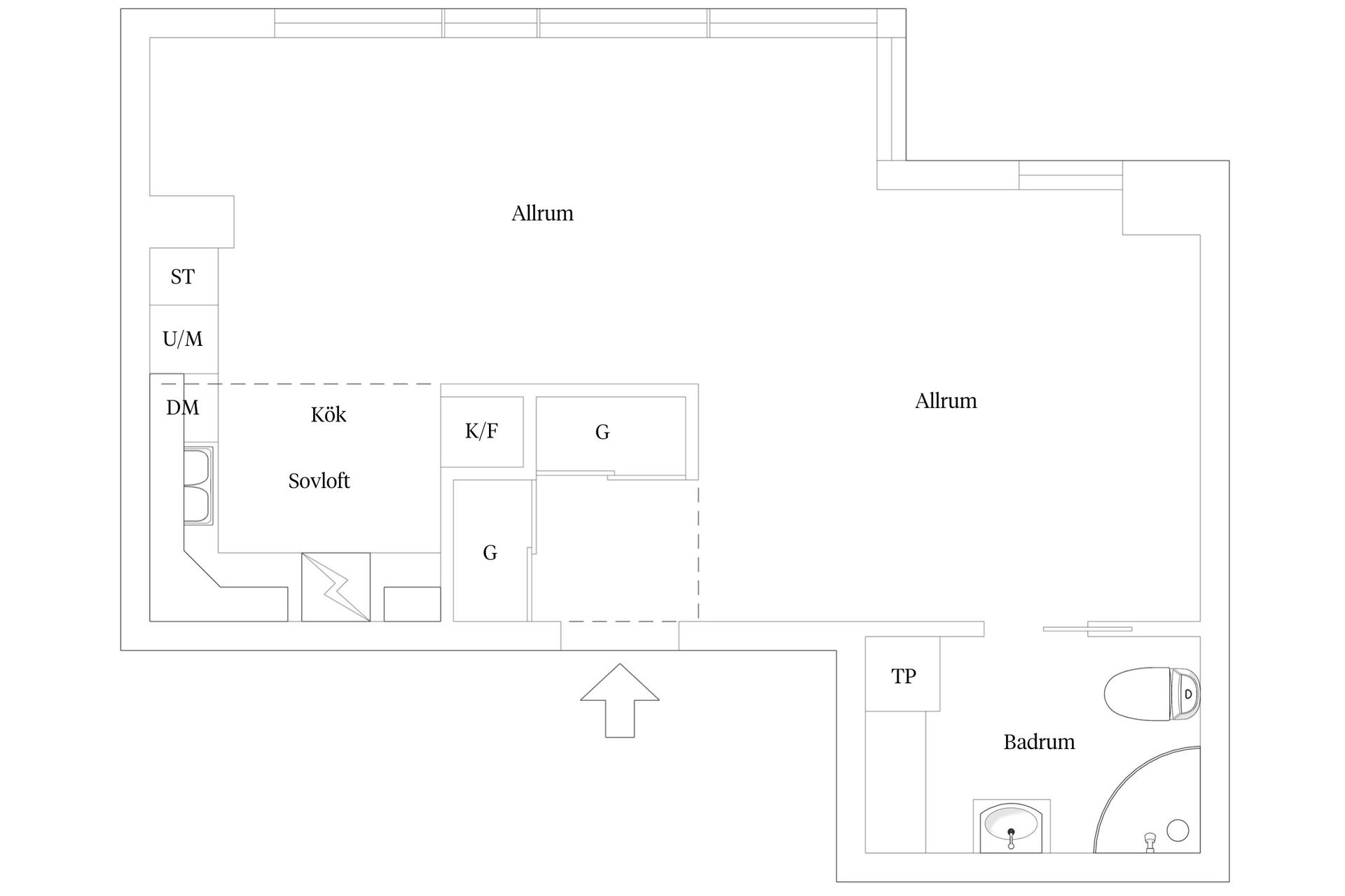 Bostadsrätt, Storängsgatan 3B, Centrum, Växjö