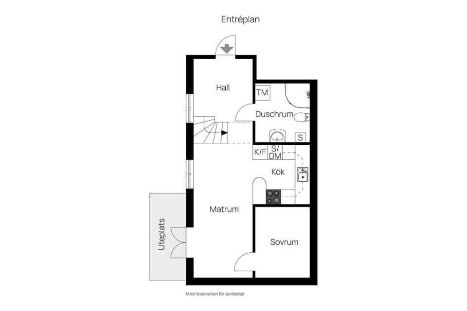 Bostadsrätt, Västra Tullgatan 17, Centrala Hudiksvall, Hudiksvall