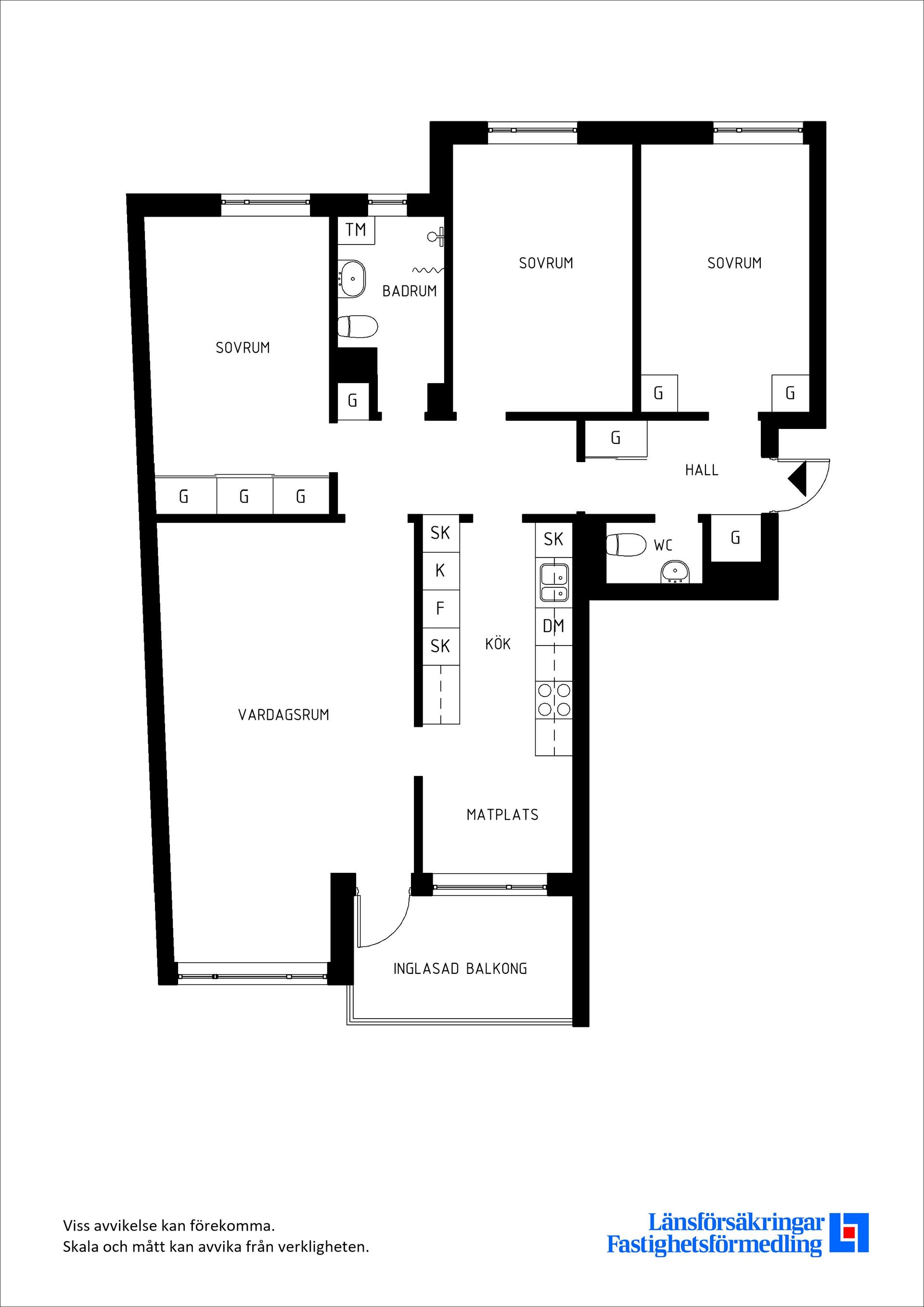 Bostadsrätt, Svetsarvägen 3, Kallhäll, Järfälla