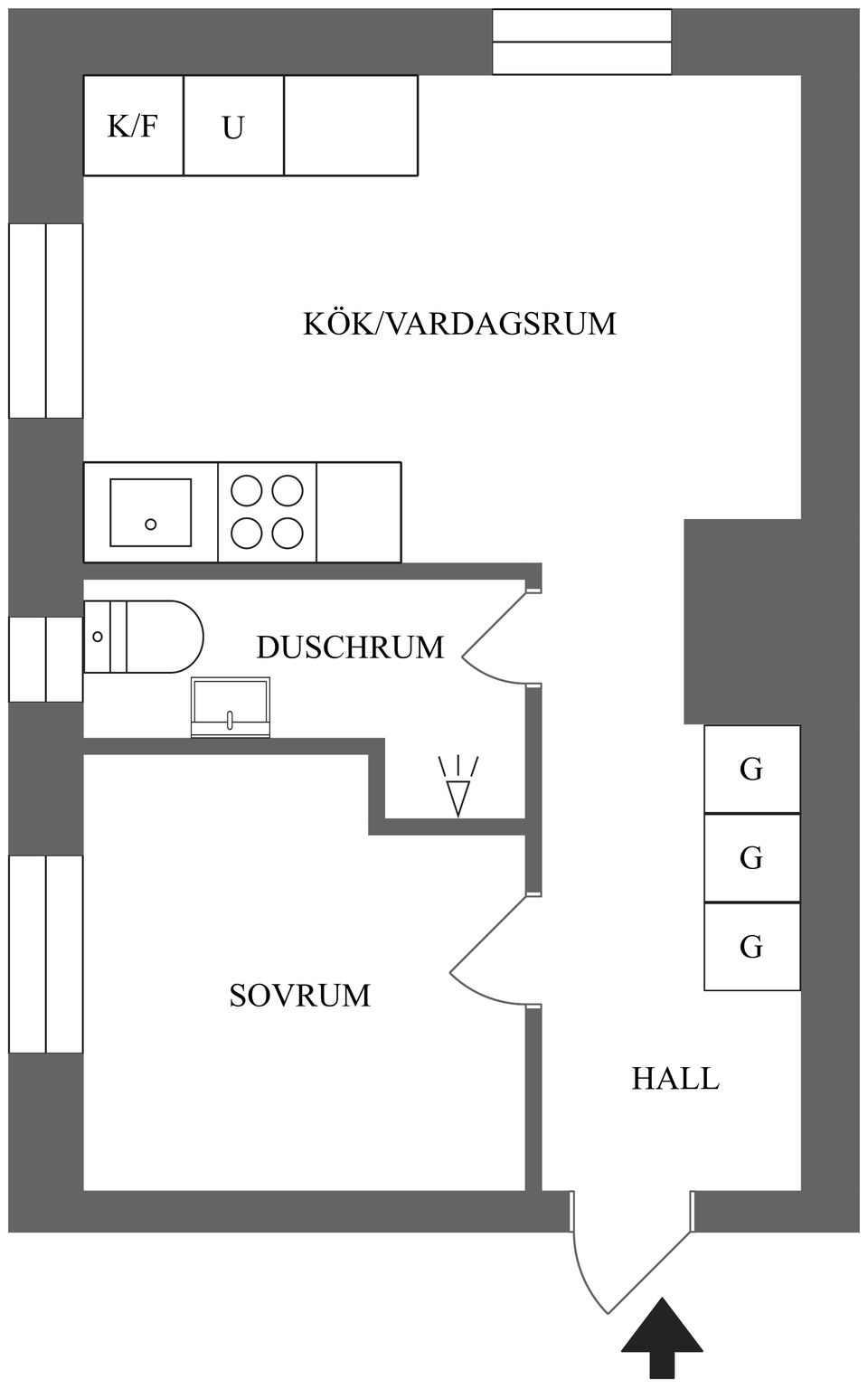 Bostadsrätt, S:t Persgatan 148F, Centralt, Öster, Norrköping
