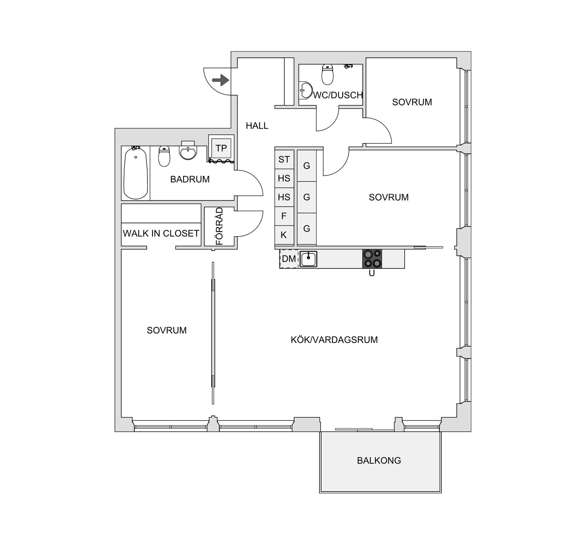 Bostadsrätt, Fabrikörvägen 10A, Nacka strand, Nacka