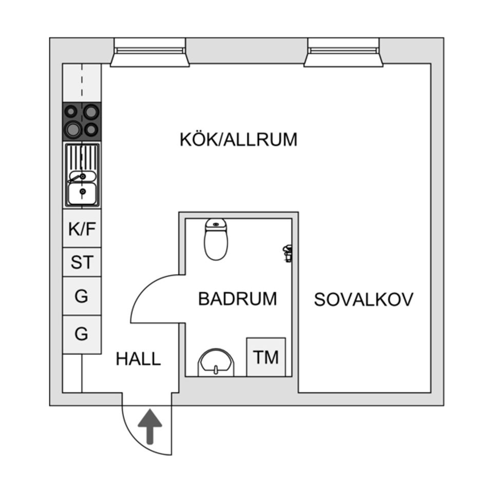 Bostadsrätt, Eklundshovsvägen 4D, Eklundshof, Uppsala