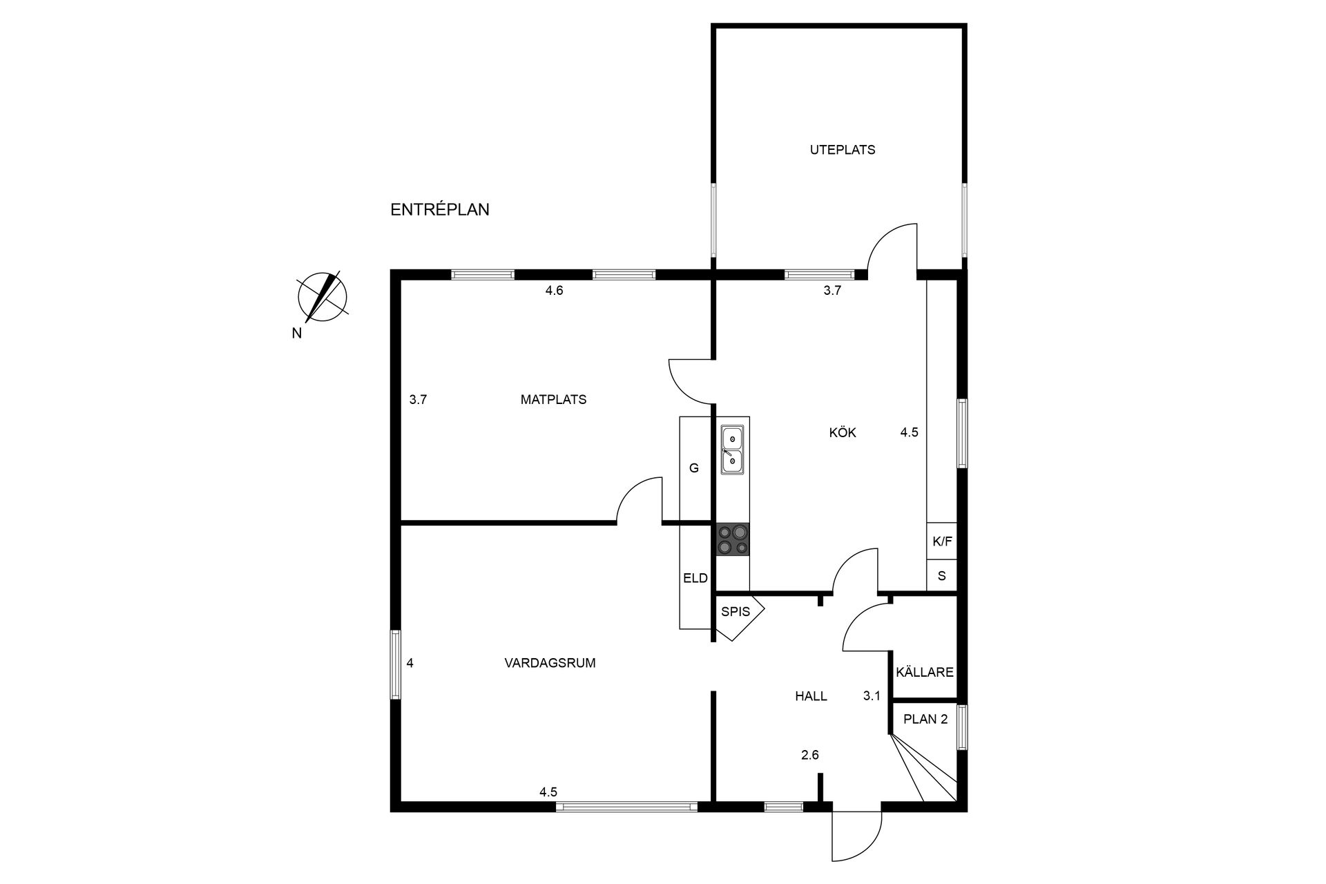 Villa, Sandmarksgatan 13, Lyckhem, Vänersborg
