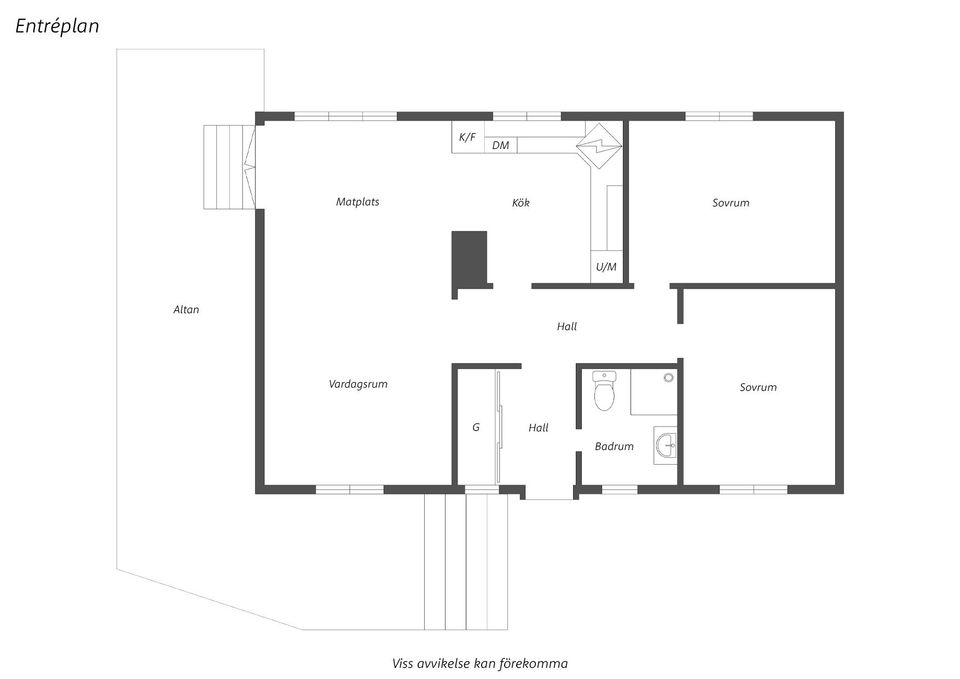 Villa, Norra Bergsvägen 9, Fristad, Borås