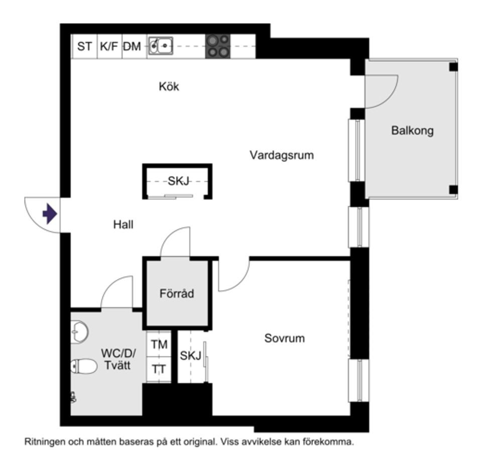 Bostadsrätt, Gyhultsvägen 46, Mariastaden, Helsingborg