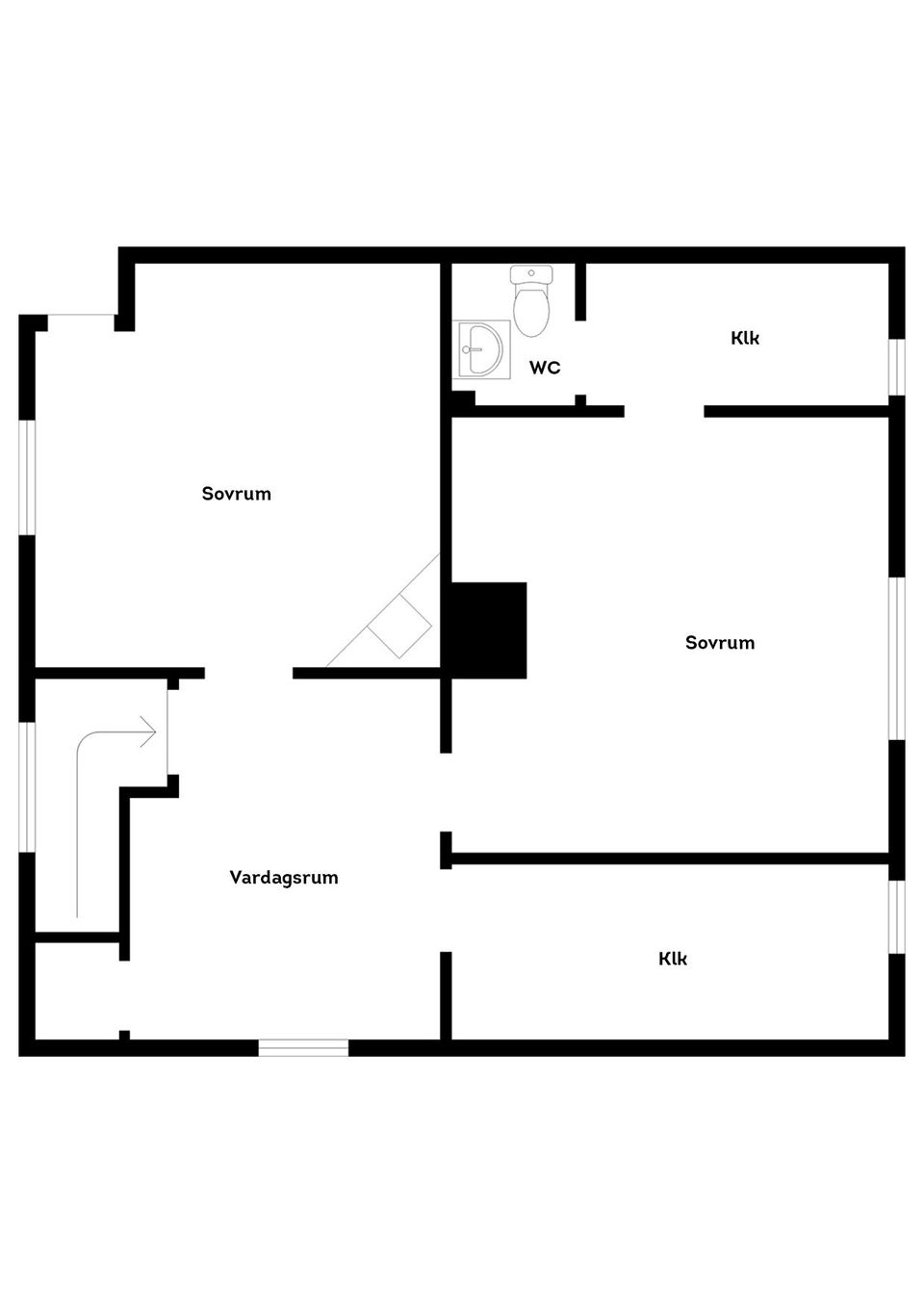 Villa, Åsbäcksgatan 10, Söderhamn - centrum, Söderhamn