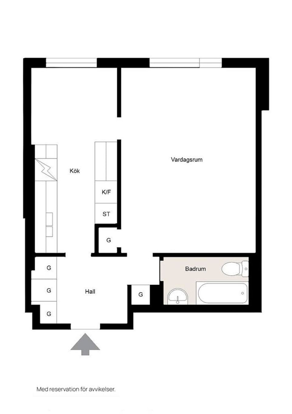Bostadsrätt, Tungatan 4A, Norrmalm, Skövde
