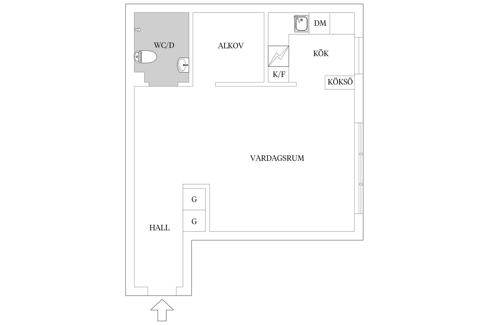 Bostadsrätt, Örnehufvudsgatan 17, Johanneberg, Göteborg