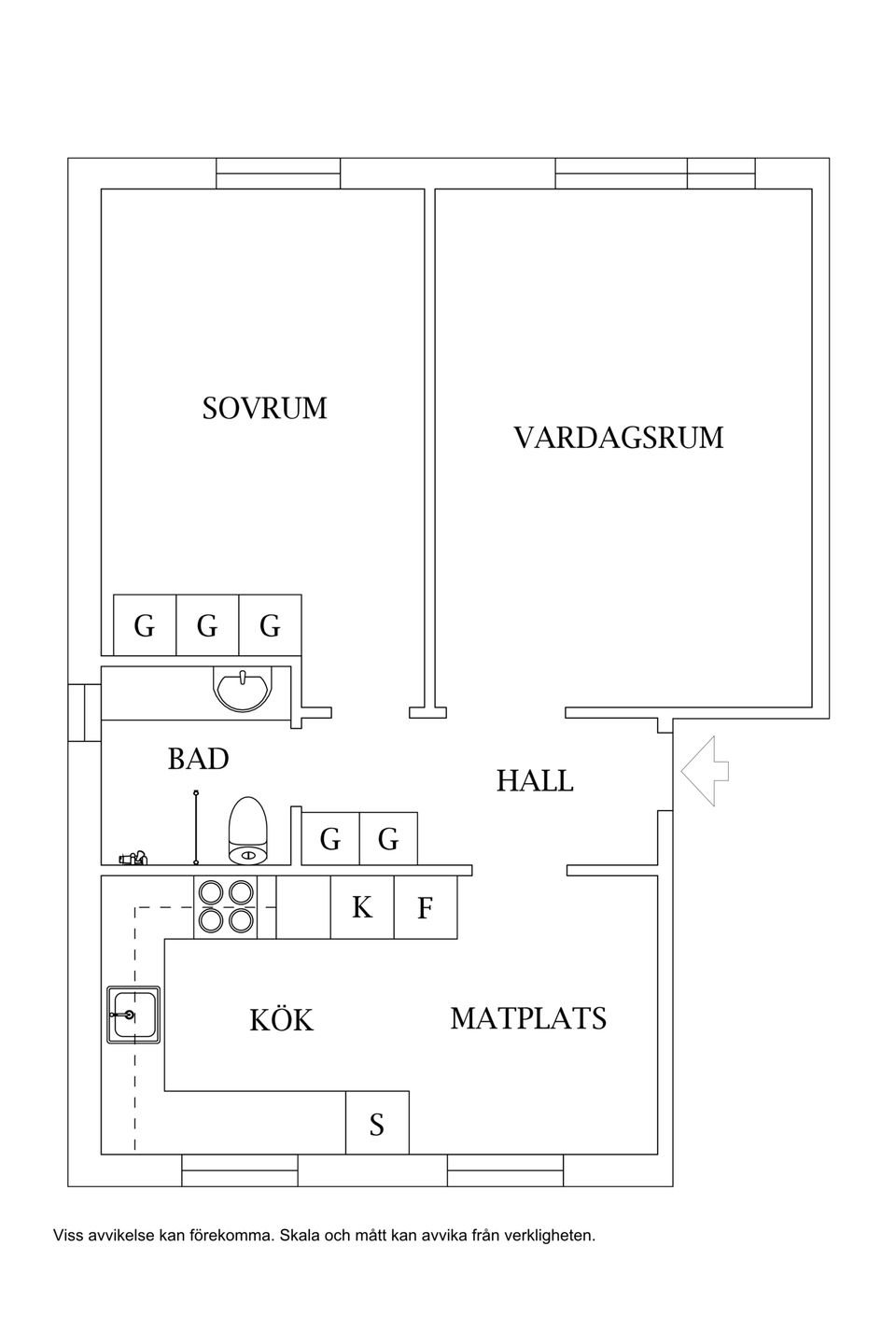Bostadsrätt, Ringgatan 13A, Skurholmen, Luleå