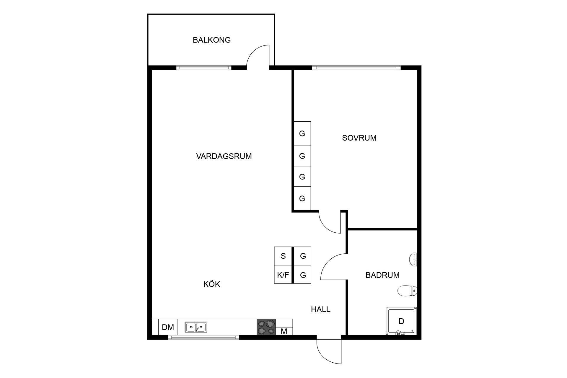 Bostadsrätt, Skårdalsvägen 11B, Bohus, Ale