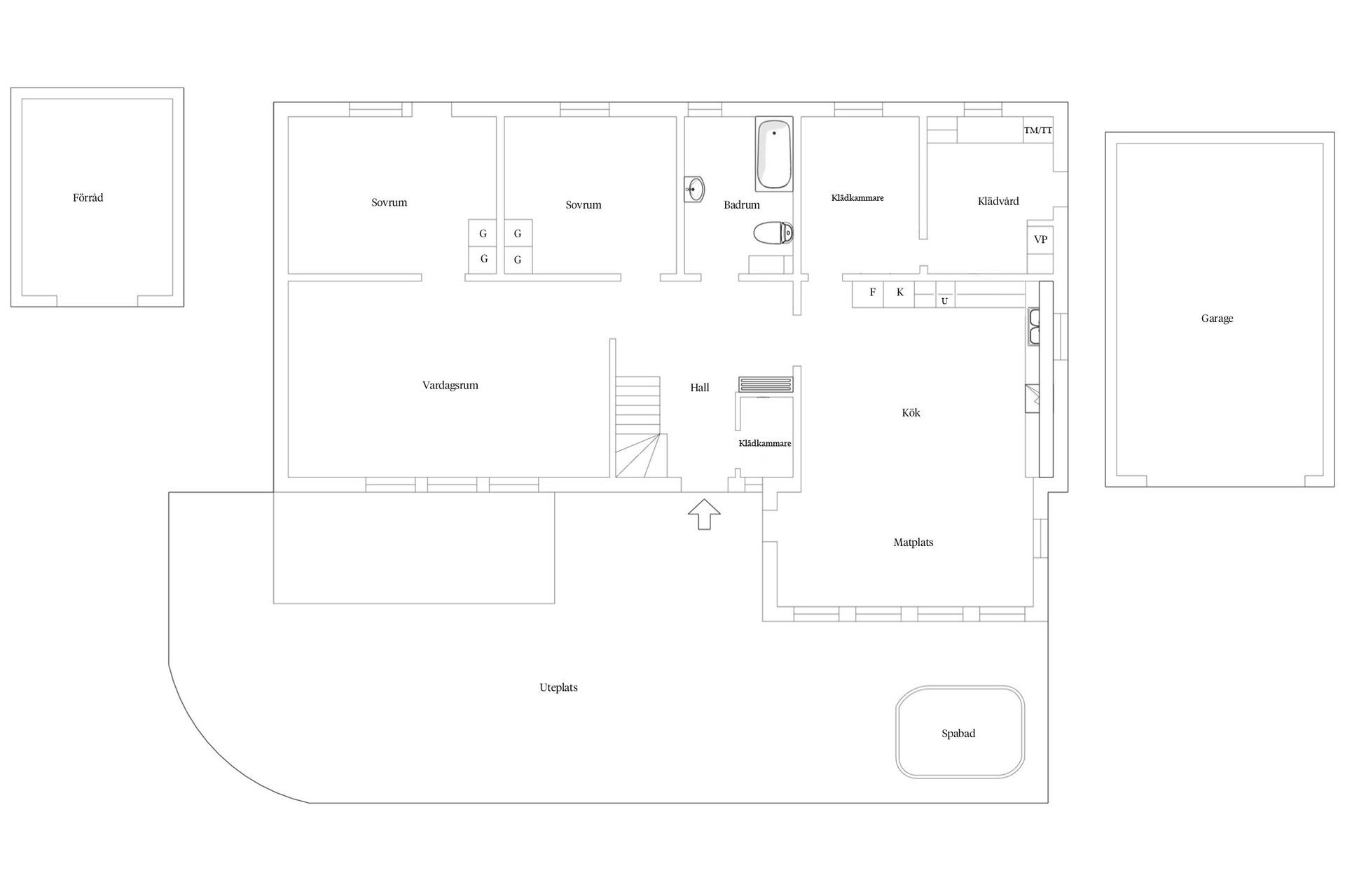 Villa, Sibyllavägen 25A, Glömsta, Huddinge