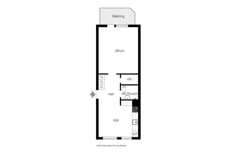 Bostadsrätt, Jakobsbergsgatan 13 F, Centralt /Jakobsberg/ Oxbacken, Västerås