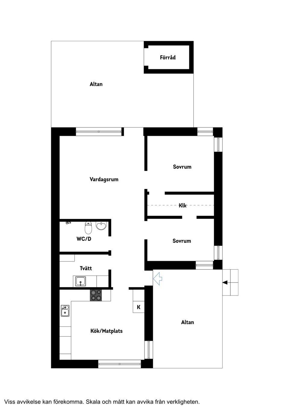 Bostadsrätt, Lärkgatan 6, Mullsjö