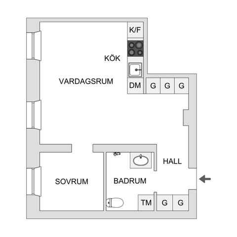 Bostadsrätt, Nybrogatan 54, Östermalm, Stockholm