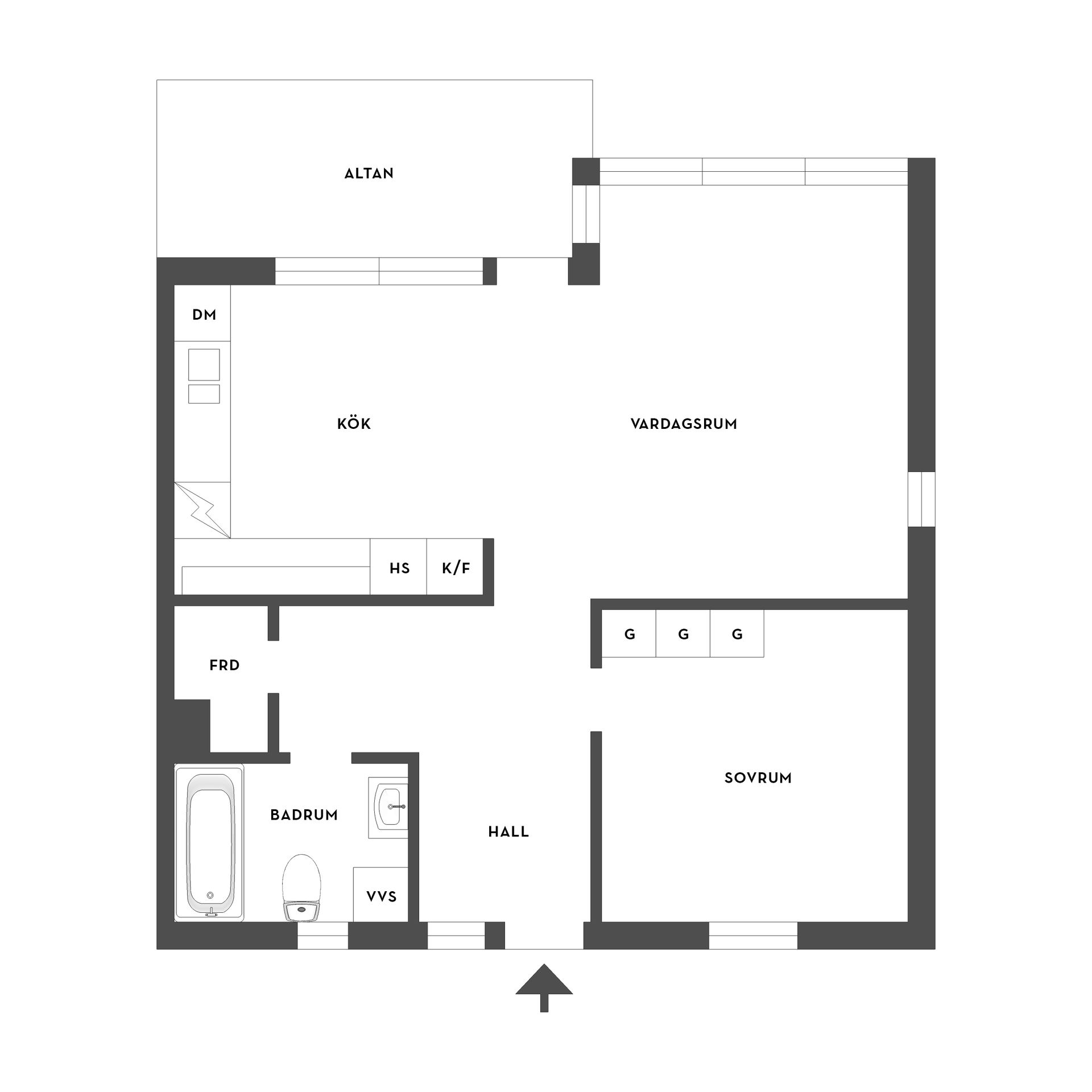 Bostadsrätt, Inägovägen 13D, Bredared, Borås